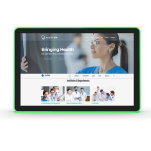 10 inch Ring-shaped four sides with lights LED Light tablet meeting room Digital Signage Android Tablet All in One